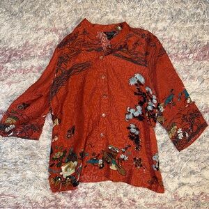 Citron Santa Monica tunic blouse 0X